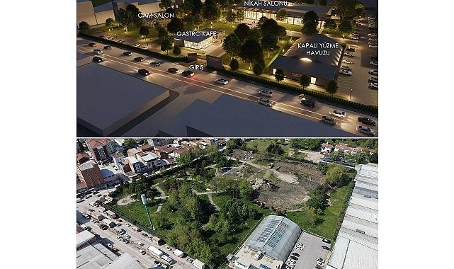 Botanik Park'ta Nikah Ve Etkinlik Salonları Projesi İçin Çalışmalar Başladı