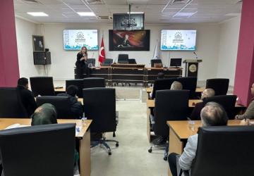 Adıyaman Belediyesi personeline iş hukuku kapsamında hizmet içi eğitimi verildi