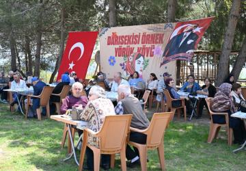 Mersin Büyükşehir Belediyesi Gazileri Doğayla Buluşturdu