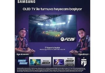 Samsung OLED TV ile turnuva heyecanı başlıyor!