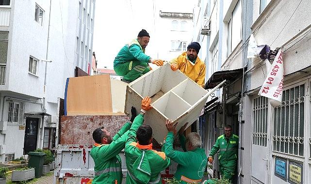 Osmangazi'de Çöp Eve Anında Müdahale