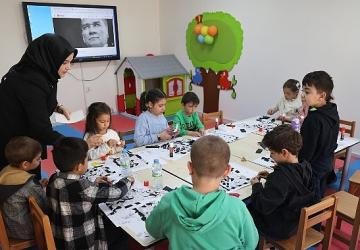 Çocuklara Özel, Ara Tatil Etkinlik Atölyesine 30 Çocuk Katıldı