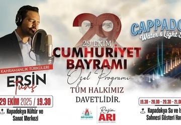 Nevşehir Belediyesi'nden 29 Ekim Coşkusuna Özel Programlar
