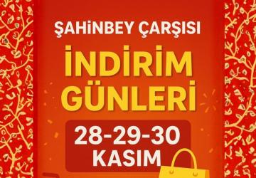 Şahinbey Çarşısı’nda Büyük İndirim Günleri Başlıyor: Üç Gün Sürecek Alışveriş Festivali