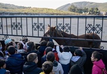 Çocuklara hayvan sevgisi kazandırılıyor