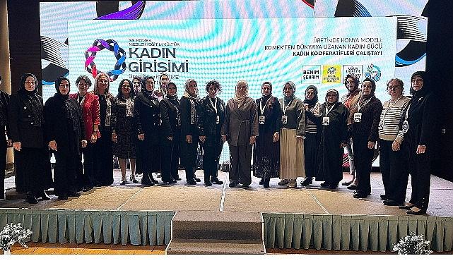 Konya Büyükşehir'den Kadın Gücüne Destek KOMEK'ten "Kadın Kooperatifleri Çalıştayı"