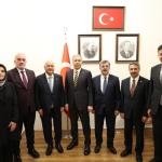 AK Parti Adıyaman İl Teşkilatı’ndan eski İçişleri Bakanı Yerlikaya’ya ziyaret