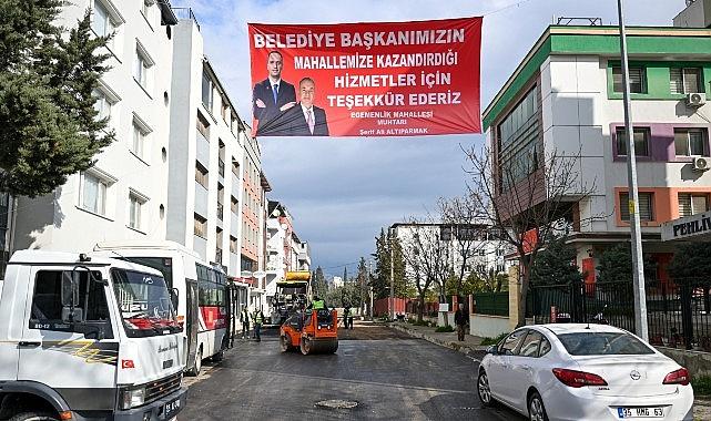Başkan Eşki sabah mesaisine Egemenlik Mahallesi'nde başladı