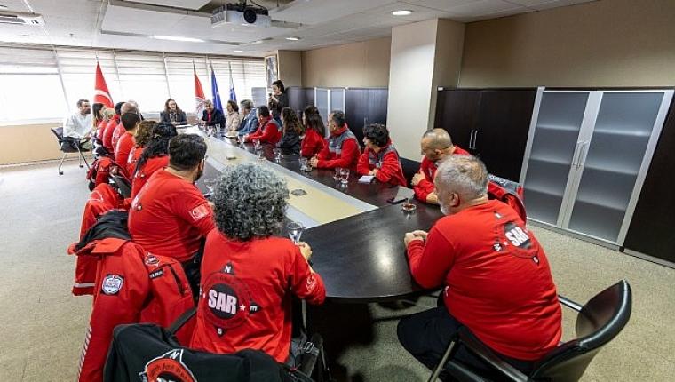 Afetlere karşı örnek iş birliği: Karşıyaka Belediyesi ve SAR güçlerini birleştirdi