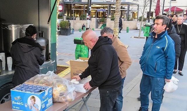 Çankaya'da Dayanışma Sofraları Kuruldu