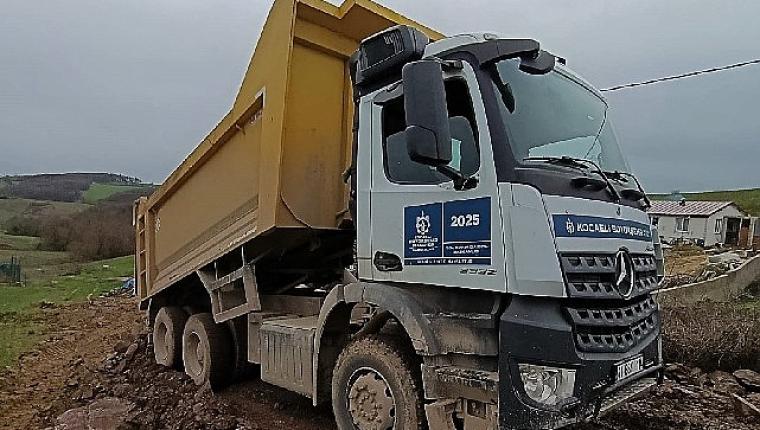 Derince Tahtalı Mahallesi'ne stabilize yol