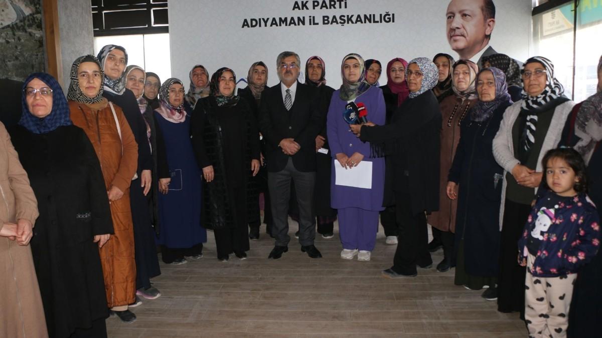 AK Parti Adıyaman İl Kadın Kolları: ‘Kadına yönelik şiddet asla kabul edilemez bir insanlık suçudur’ - Videolu Haber
