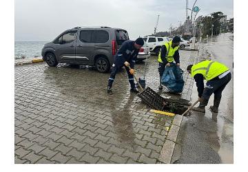 Büyükşehir'den fırtına sonrası büyük temizlik