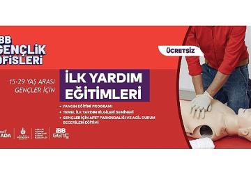 Hayat Kurtaracak Eğitimler İBB Gençlik Ofislerinde Başlıyor