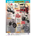 Şehir İçi Mobilite Seçenekleri 12 Şubat'ta A101'de