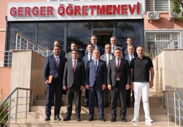 Mayıs ayı İlçe Millî Eğitim Müdürleri Toplantısı Gerger’de gerçekleştirildi