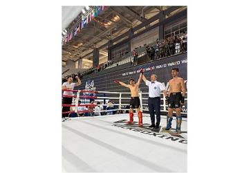 Kemer Belediyesi kick boks takımından iki madalya