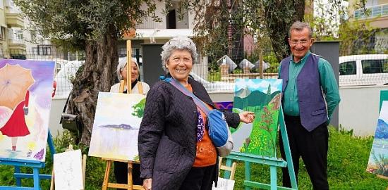 12 haftalık emeğin sergisi büyük beğeni topladı