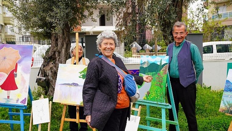 12 haftalık emeğin sergisi büyük beğeni topladı