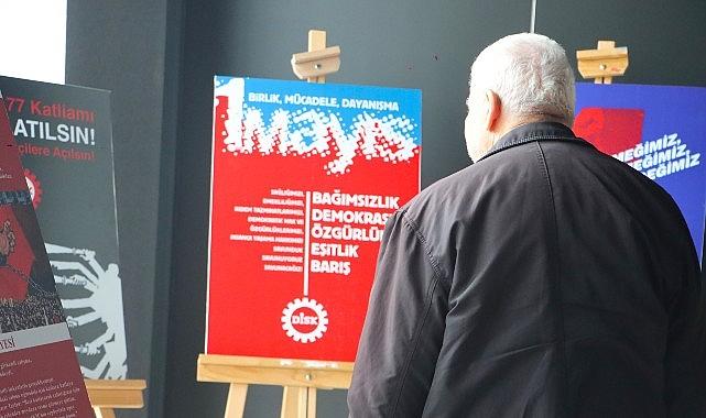 Maltepe'de 1 Mayıs Afişleri Sergisi
