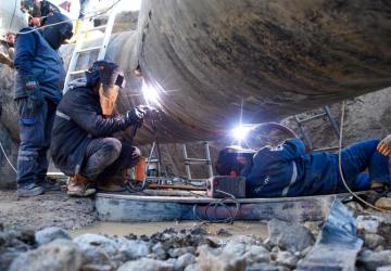 MESKİ’den Ana İçme Suyu Hattında Başarılı Çalışma