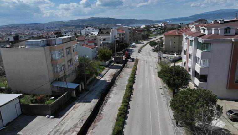 Bandırma Çınarlı’da İçme Suyu Hattı Yenilendi