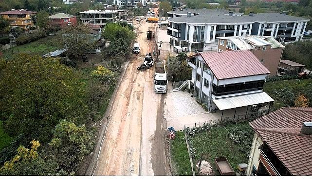 Büyükşehir, Kartepe Çepni Caddesi'ni yeniliyor