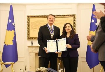 HASAN ARAT'A KOSOVA'dan BÜYÜK ONUR