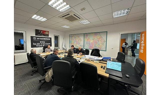 Nilüfer'de afetlere karşı hazırlık tatbikatı