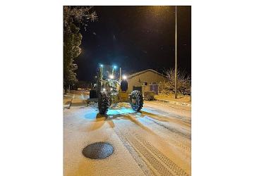 Malkara Belediyesi Karla Mücadelede Teyakkuzda