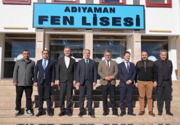 Adıyaman İl Millî Eğitim Müdüründen Fen Lisesine Ziyaret