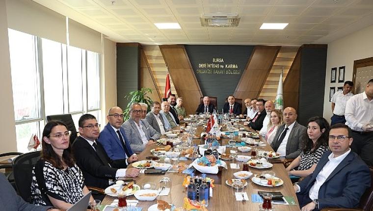 Başkan Şadi Özdemir sanayicilerle buluştu