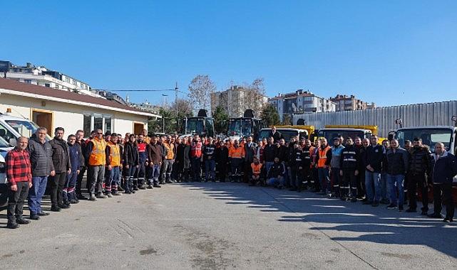 Maltepe'de Kışla Mücadele Çalışmaları