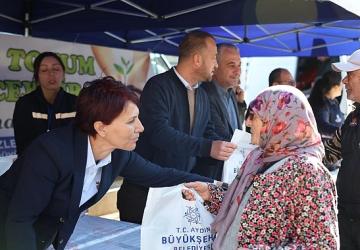 Koçarlı'da Kışlık Fide Dağıtımına Vatandaşlardan Yoğun İlgi