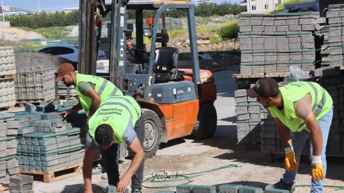 Karaköprü’de yol çalışmaları hız kazandı