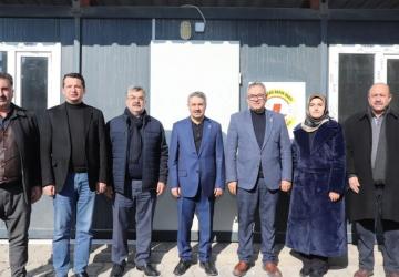 AK Parti Teşkilat Başkan Yardımcısı Mustafa Alkayış’tan Başkan Murat Çeliker’e Ziyaret