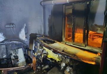 Besni’de sobadan çıkan yangında yaşlı adam ağır yaralandı - Videolu Haber