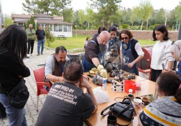 Adıyaman Üniversitesi’nde seramikte uygulamalı eğitim