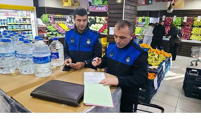 Gemlik Belediyesi'nden Marketlerde Sıkı Denetim