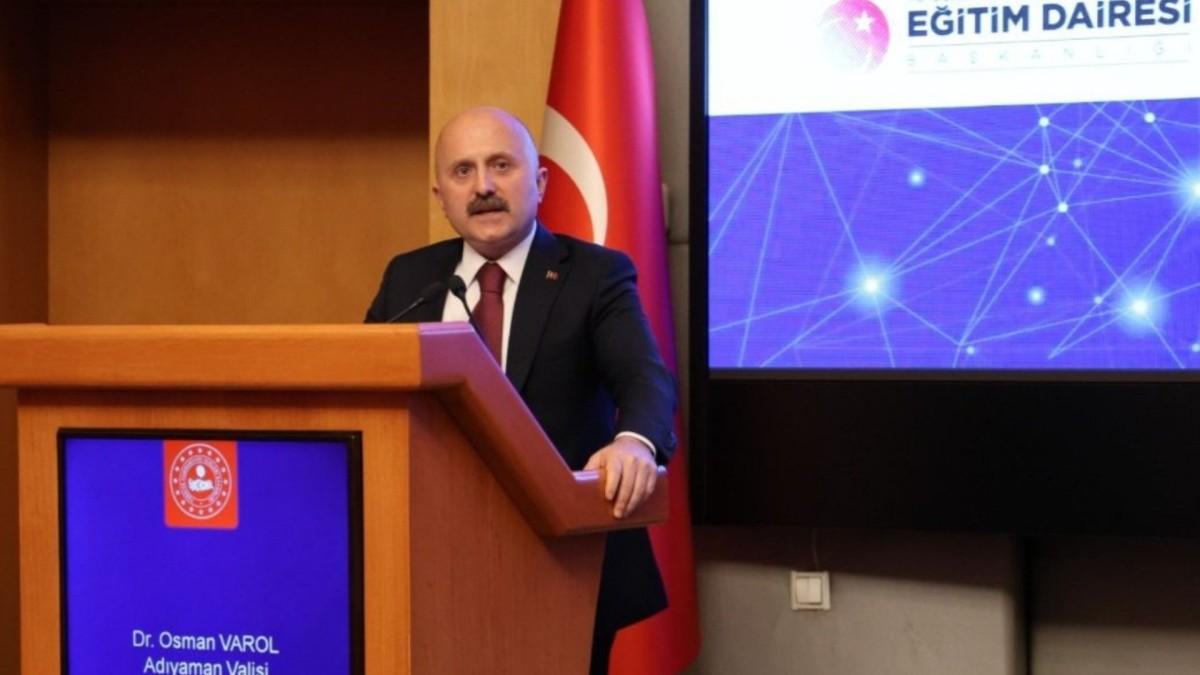 Vali Varol, Ankara’daki hizmet içi eğitim seminerinde konuştu