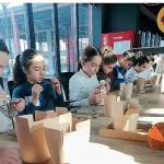 Nilüfer'de çocuklar sanatla iç içe