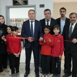 Adıyaman İl Milli Eğitim Müdürü Tosun, ‘Bahar Behiş Kütüphanesi’nin açılışını yaptı