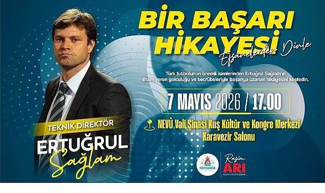 “Bir Başarı Hikâyesi" Söyleşisinde Ertuğrul Sağlam'ı Ağırlayacağız