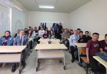 Gölbaşı Kaymakamı Algın’dan Fen Lisesi’ne ziyaret