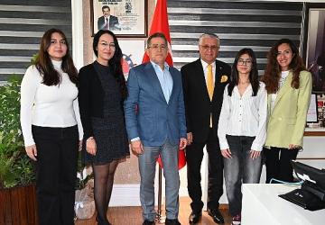 Göynük Fen Lisesi'nden Başkan Topaloğlu'na ziyaret