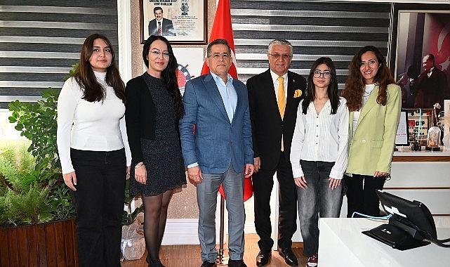 Göynük Fen Lisesi'nden Başkan Topaloğlu'na ziyaret