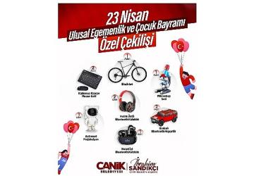 Canik Belediyesi'nden Hediye Yağmuru