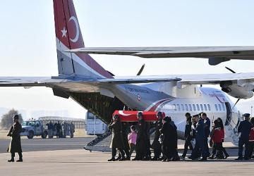 Kahraman Şehitlerimiz Resmî Törenle Ebediyete Uğurlandı
