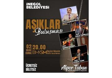 İnegöl Belediyesi'nden Aşıklar Buluşması'na Davet