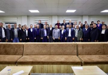 Kahta Kaymakamı Köy Muhtarlarıyla Bir araya geldi